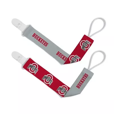 Ohio State Buckeyes - Pacifier Clip 2-Pack • $13.25