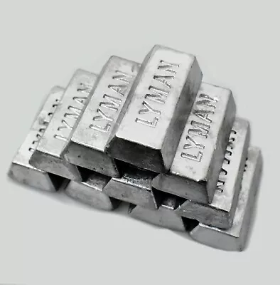 Lyman 10-1 Pound Lead Ingots Fishing Weightssinkers Or Bullets Clean And Soft • $42.95