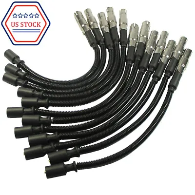 Ignition Spark Coils W/ Plug Wire Sets New For Mercedes-Benz C CL CLK ML Class • $26.86