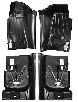 1978-88 El Camino Malibu Cutlass Monte Carlo Factory Front & Rear Floor Pan Set • $459.99