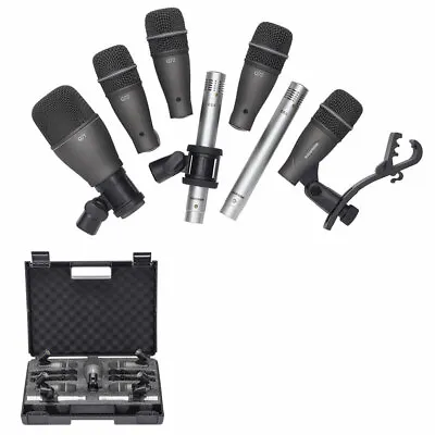 Samson DK707 7-Piece Drum Microphone Kit With Carry Case • $299.99