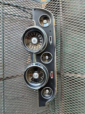 67 Mustang Cluster With New Bezel And Lens • $250