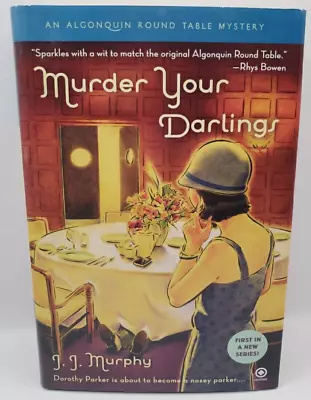 J.J. Murphy Algonquin Round Table Mystery Novel Crime Fiction Cozy Suspense HCDJ • $3.50