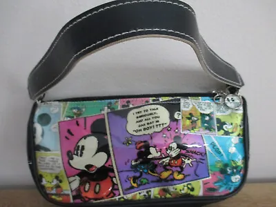 Disney Mickey Minnie Mouse Cartoon Strip Purse Handbag • $4.55