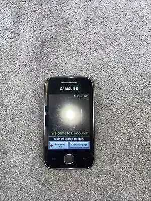 Samsung Galaxy Y Young GT-S5360 - Grey (Unlocked) Smartphone Mobile • £4.99