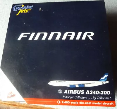 Gemini Jets  FinnAir  A340-300  OH-LQA  1:400 • $24.70