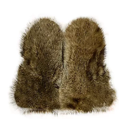 Glacier Wear Raccoon Fur Gauntlet Mittens Mts1010 • $224.95