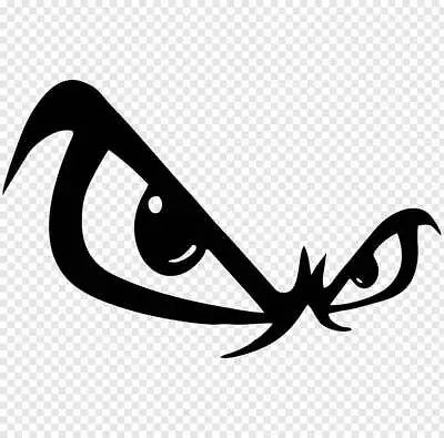 New Eyes Vinyl  Car Decal Window Pick The Size & Color Eyeball Eye Moon • $10