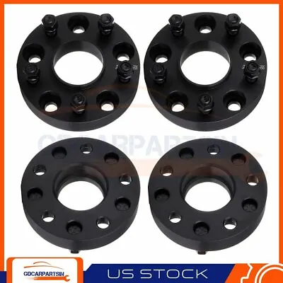 (4) 1.25  Hubcentric 5x5 Wheel Spacers For Jeep Grand Cherokee WJ WK Wrangler JK • $68.99