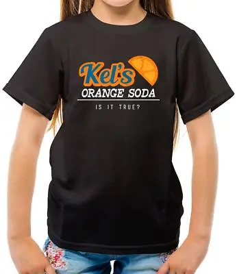 Kel's Orange Soda Is It True? - Kids T-Shirt - Kenan And Kel - Fan - Merch • £11.95