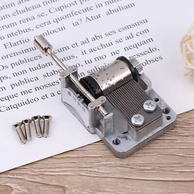 Music Box Movement Play Set 18 Tones Mechanical Music Box Hand Crank Music  ZP • $4.19