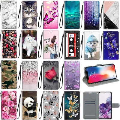 For ZTE Blade A3 A5 A31 A51 A71 HOT Cartoon Card Wallet Magnetic Flip Case Cover • $3.99