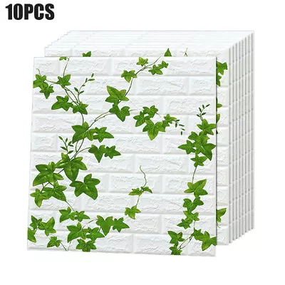 30Pcs 3D Brick Wall Stickers Soft PE Foam Wall Tile Peel And Stick Wallpaper • $16.84