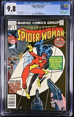 Spider-Woman #1 CGC 9.8 (1978) Joe Sinnott Cover Marvel Comics • $229.95