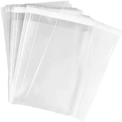 Muyindo 100 Pieces (9x12 Inch) Clear Plastic Bags For Packaging Clothing &  • $14.31