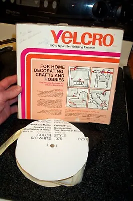 Official VELCRO 1970'S 1980 Roll Crafts Hobby Display Fabric Warehouse Donahue • $18.99