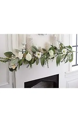 75  Rose And Magnolia Garland By Valerie • $39.99