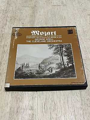 Mozart - Divertimento No. 2 / Symphony No. 33 Reel To Reel Tape EPIC BC-1273 • $15.99