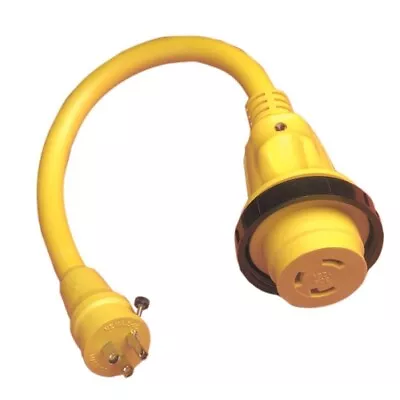 Marinco Pigtail Adapter 30A F To 15A M Led 104SPP • $59.35