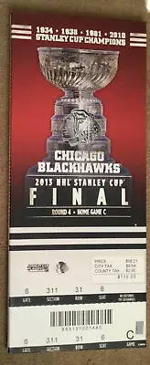 Chicago Blackhawks 2013 Stanley Cup Round 4 Final MEGA TICKET • $39.13