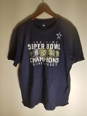 Fanatics Cowboys Super Bowl Rings T-Shirt New With Tags • $14.95