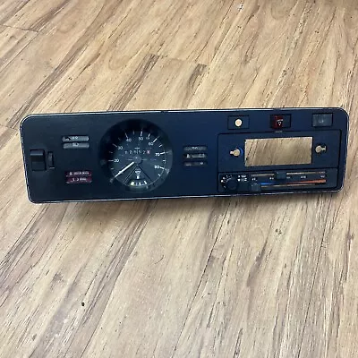 VW MK1 Rabbit Black Early Westy Single Gauge Instrument Cluster • $180