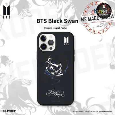 BTS Black Swan Dual Guard Cellphone Case Cover Official K-POP Authentic Goods • $42.21