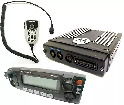 Motorola XTL 2500 M21URM9PW1AN 700/800MHz Digital Radio W/Head & Microphone • $250