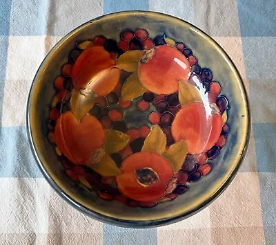 £158.40 • Buy MOORCROFT: Beautiful 1920s 7-1/4 Inch Pomegranate Pedestal Bowl - Signed