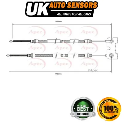 Fits Ford Escort 1995-2000 1.3 1.4 1.6 1.8 D TD Hand Brake Cable Rear AST • $46.26