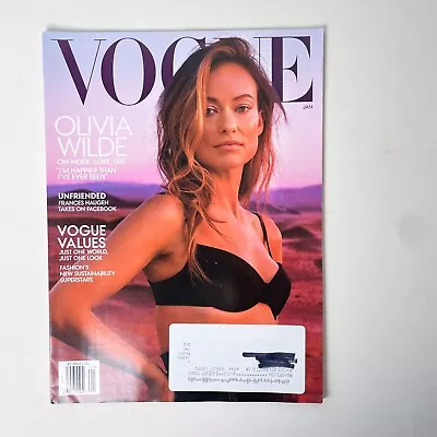 $1.99 • Buy Vogue - Olivia Wilde - Jan 2022