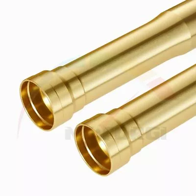 2Pcs Outer Fork Tubes Light Gold Pipe For HONDA CBR600RR 2007-2012 51410-MFJ-D01 • $248.16