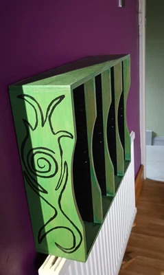 £20 • Buy Wooden Funky Design Cd Storage Rack Good Quality Holds 112 Cds 