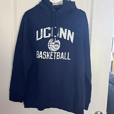 University Of Connecticut UCONN Huskies Navy Jones #32 Hoodie Mens XL Fanatics • $24.99