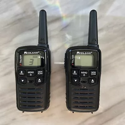 Midland X-Talker Walkie Talkie Model: T10A  Up To 20 Mile Range Two-Way (2X) • $20