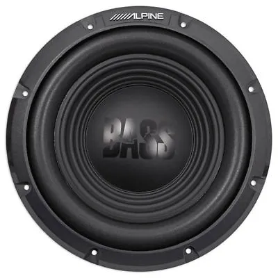 ALPINE 750W 12  BassLine Series Single 4 Ohm Car Subwoofer | W12S4 • $89.95