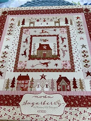 Moda Sugarberry Christmas Quilt Kit By Bunny Hill Designs 68x68”. New In Box • $139.99