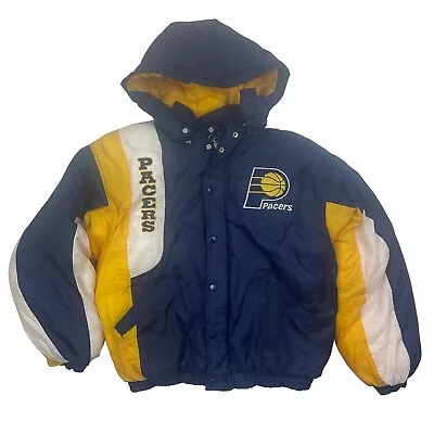 Indiana Pacers Sports Jacket Coat Youth Size 14 16 By Jump Ball Club Women's S • $39.99