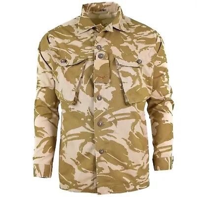 Original British Army Military Combat Desert Field Jacket Shirt Lightweight • $18.83