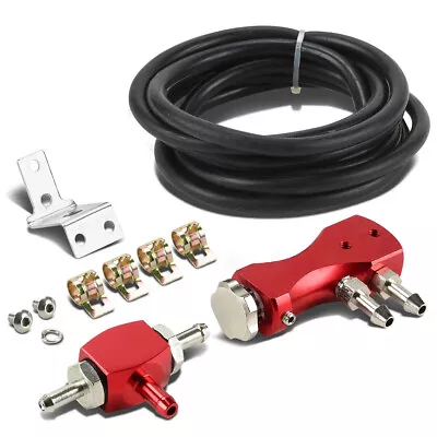  Aluminum Car Manual Turbo Boost Controller Kit Black 1-30psi Adjustable Red  • $11.29