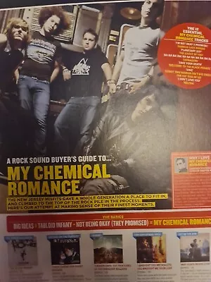 My Chemical Romance Gerard Way  Frank / Bring Me The Horizon Oli Sykes A4 Poster • £7.49