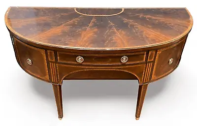 Baker Furniture Colonial Williamsburg Inlaid Mahogany Sideboard #8832 • $3599