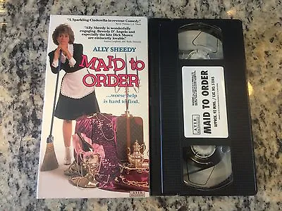 Maid To Order Rare Vhs! Htf On Dvd Ally Sheedy Rich Brat Becomes Maid Oop Comedy • $3.66