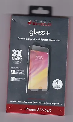 Zagg Invisible Shield Glass + Impact And Scratch Protection IPhoe 8/7/6s/6 New • $9.25