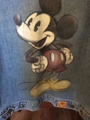 Mickey Mouse Denim Jacket • $25