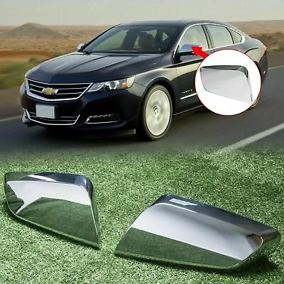 For 2014-2020 Chevy Impala Chrome Triple Mirror Covers Clip On Replacement Trims • $23.99