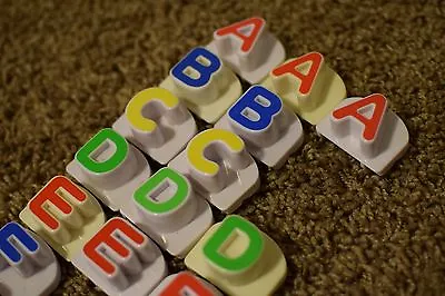 Leap Frog Fridge Phonics Replacement Magnetic SMALL CAPITAL Letters -Individual  • $0.99