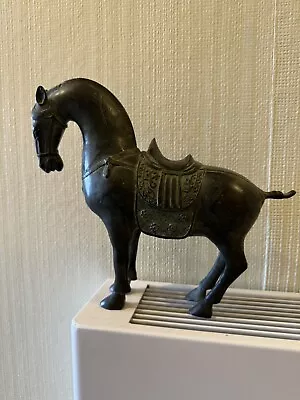 Chinese Bronze Archaic Tang Horse • £84