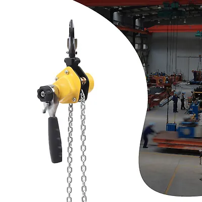 G80 1/2Ton Mini Lever Chain Hoist Ratchet Type Come Along Puller Highly Portable • $50.27