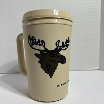 Vintage Aladdin Travel Mug 32oz Moose Made In USA Cool-Tooler Inc. Crossville TN • $13